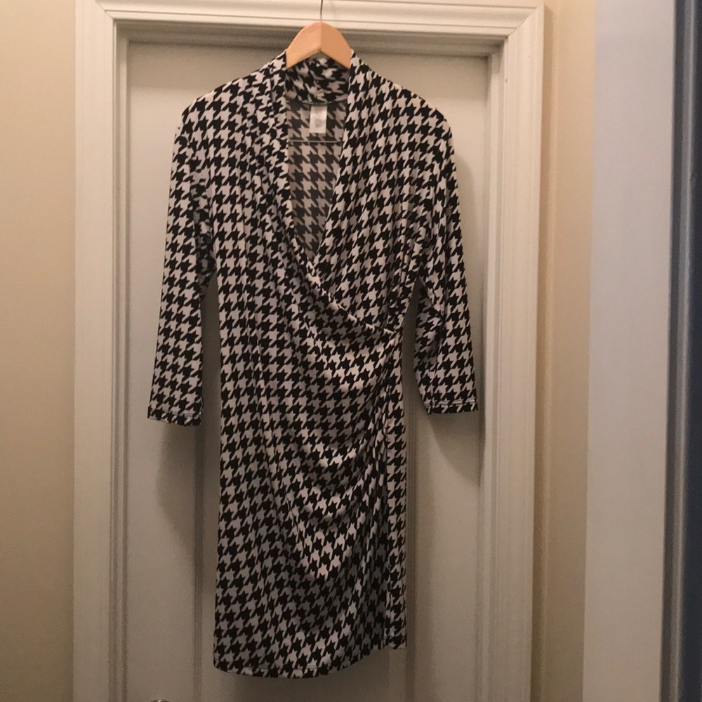 Houndstooth Dress